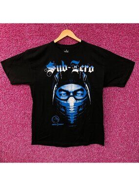 Mortal Kombat Sub-Zero "Flawless Victory!" Graphic Game T-Shirt XL